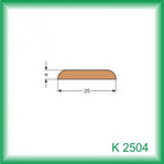 Krycia lišta - K2504 /na objednávku - min. odber 100 m
