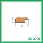 Zasklievacia lišta - DO2009 /na objednávku - min. odber 100 m