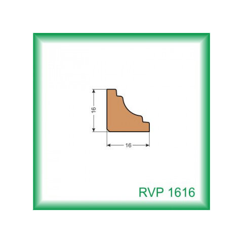 Vnútorná rohová lišta - RVP1616